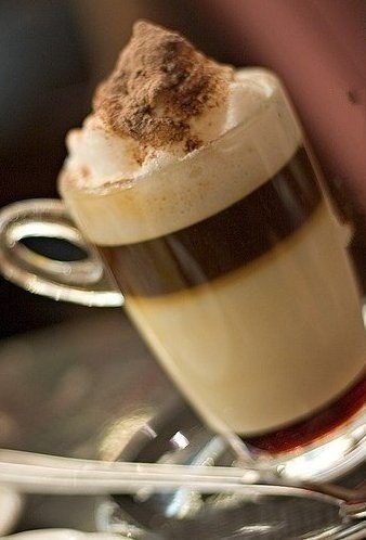 Классический кофе латте без кофемашины. Классический кофе латте без кофемашины.