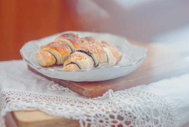 Маковые рогалики. Маковые рогалики.