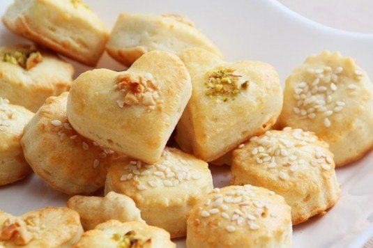 Сырное печенье с орешками. Сырное печенье с орешками.