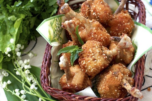Фаршированные куриные крылышки. Фаршированные куриные крылышки.