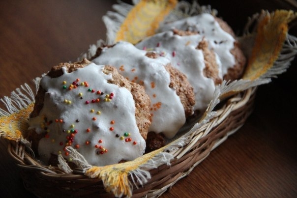 Нюрнбергский рождественский пряник (Elisenlebkuchen). Нюрнбергский рождественский пряник (Elisenlebkuchen).