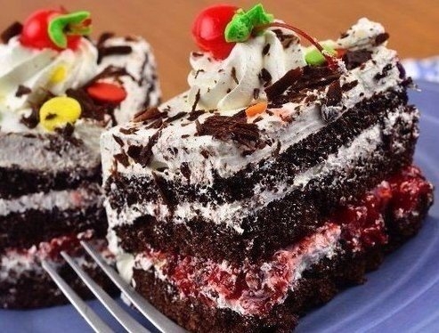 ВКУСНЕЙШИЕ ТОРТИКИ С ВИШНЁВОЙ НАЧИНКОЙ