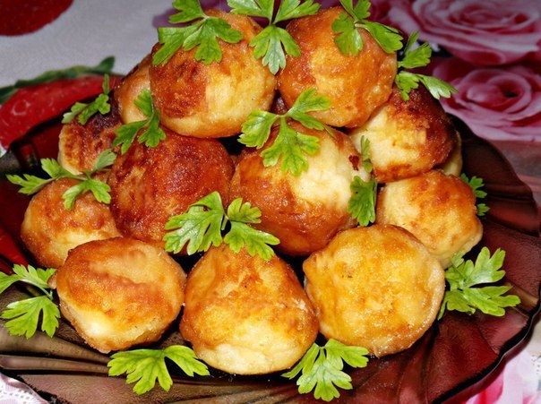 Картофельные шарики - очень вкусно и необычно Картофельные шарики - очень вкусно и необычно