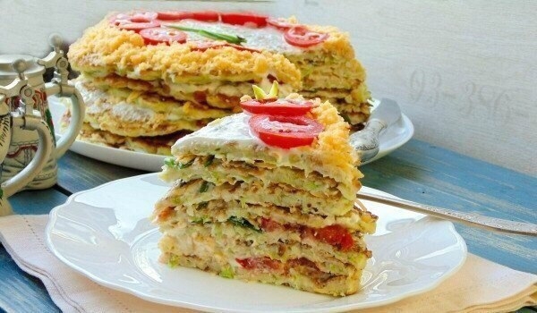 АППЕТИТНЫЙ КАБАЧКОВЫЙ ТОРТИК