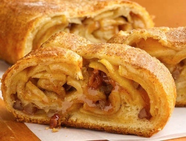 Вкуснейший яблочный штрудель