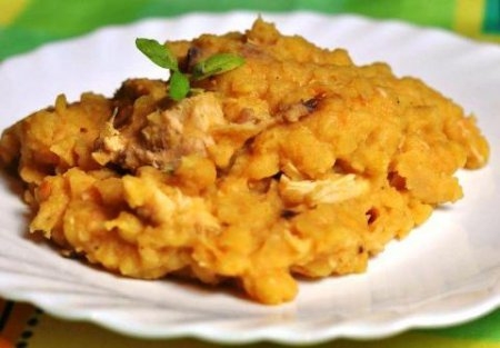 Горох с мясом в мультирарке Горох с мясом в мультирарке