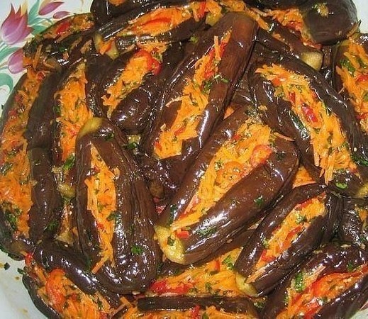 Фаршированные баклажаны по-геречески