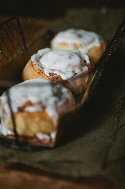 Булочки с корицей и кардамоном Булочки с корицей и кардамоном