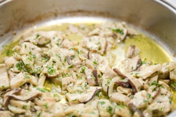Куриные кармашки с грибами и беконом Куриные кармашки с грибами и беконом