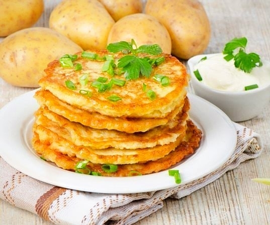 Драники сытные.