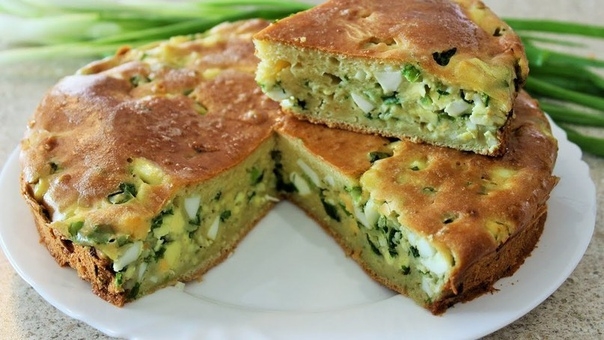 Заливной пирог "Ленивый курник"