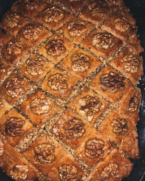 Рецепт бакинской пахлавы.
