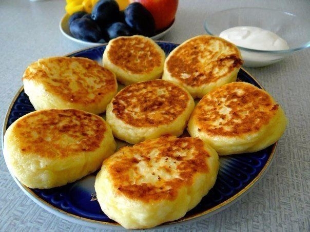 БАНАНОВЫЕ СЫРНИКИ &mdash; НЕЖНЫЕ И ВКУСНЫЕ, ДЕТКАМ ОЧЕНЬ НРАВИТСЯ!