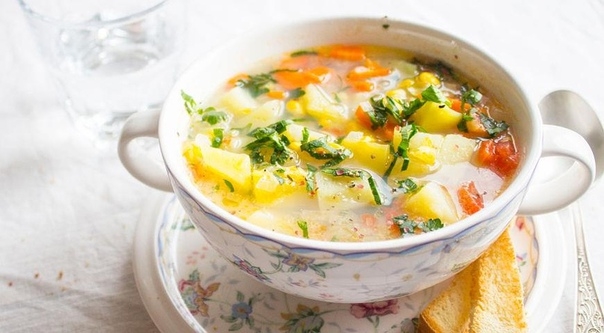 КАРТОФЕЛЬНАЯ ПОХЛЕБКА С КУКУРУЗОЙ
