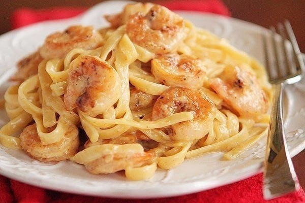 ЛЮБИМАЯ ПАСТА С КРЕВЕТКАМИ