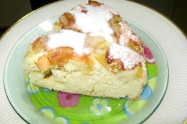 Любимая Шарлотка с яблоками по-домашнему Любимая Шарлотка с яблоками по-домашнему