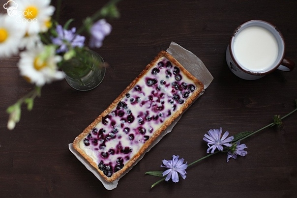 Финский пирог с черникой Финский пирог с черникой