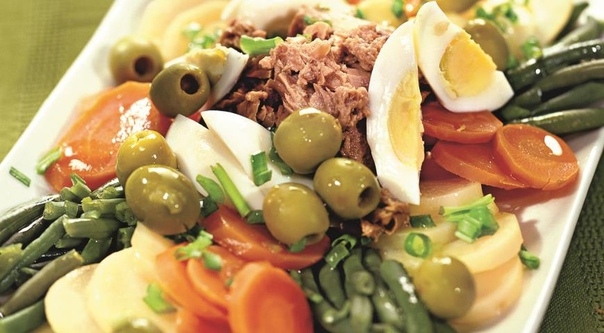 САЛАТ С ТУНЦОМ И ЗЕЛЕНОЙ ФАСОЛЬЮ САЛАТ С ТУНЦОМ И ЗЕЛЕНОЙ ФАСОЛЬЮ