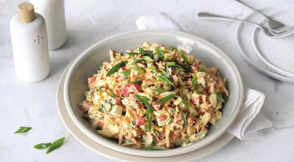 ПОЛЕЗНЫЙ ЯИЧНЫЙ САЛАТИК