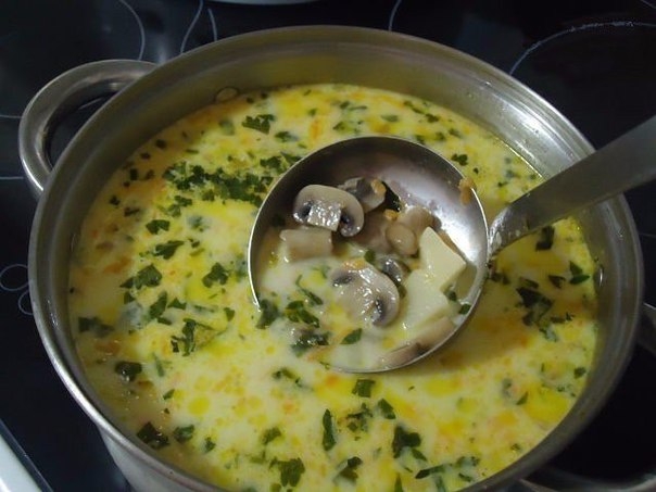 Самый вкусный грибной сливочный суп !