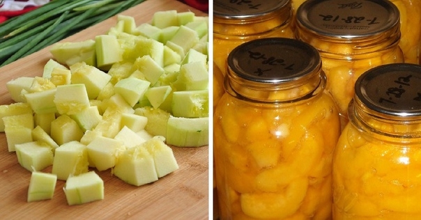 КАБАЧКИ С СОКОМ АНАНАСА