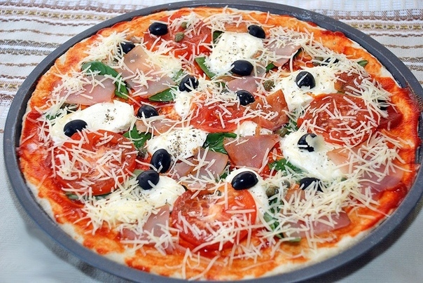 САМАЯ БЫСТРАЯ ДОМАШНЯЯ ПИЦЦА