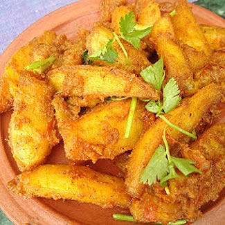 Алу Тареко - жареный картофель по-непальски Алу Тареко - жареный картофель по-непальски