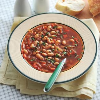 Суп из фасоли с пряностями Суп из фасоли с пряностями