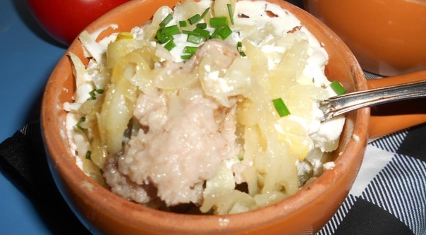 Ленивое жаркое в микроволновке