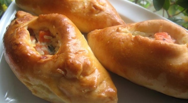 Расстегаи с лососем