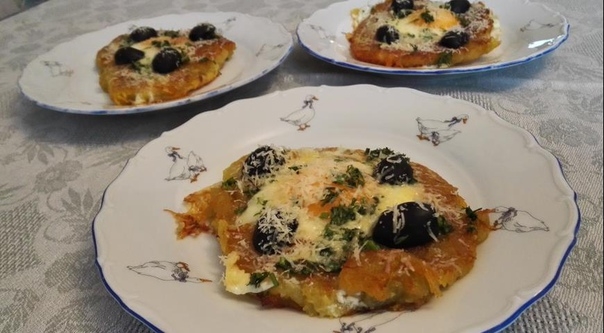 Яичница в картофельной форме Яичница в картофельной форме