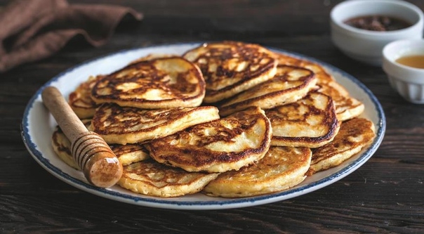 Мини-блинчики с яблоками Мини-блинчики с яблоками