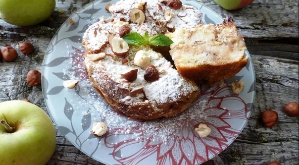 Жемловка с яблоками и лесным орехом Жемловка с яблоками и лесным орехом