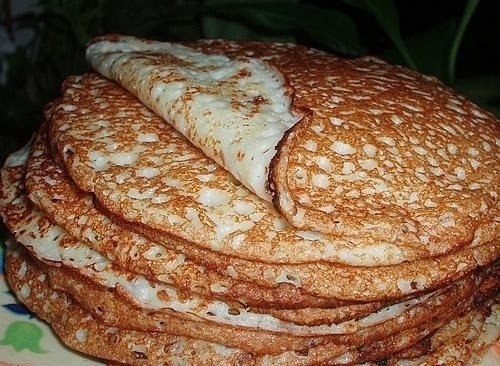 Бабушкины блины на молоке Бабушкины блины на молоке