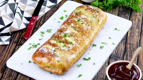 Стромболи-Барбекю с луком