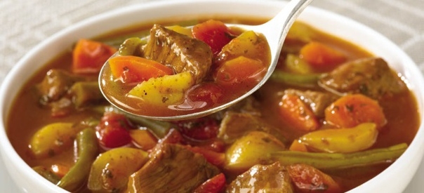 Овощное рагу с мясом в мультиварке