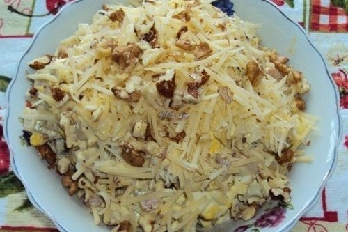 Мясной салат «Сытый гость» Мясной салат «Сытый гость»