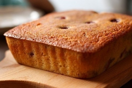 Классический манник на сметане в духовке