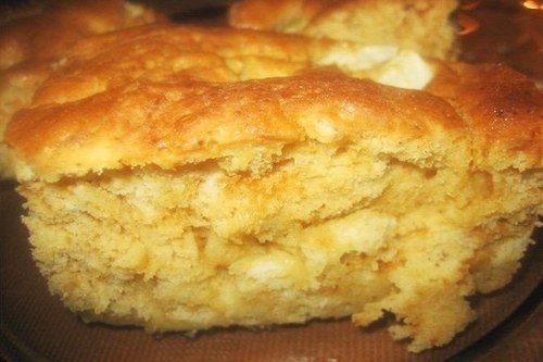 Шарлотка в микроволновке на скорую руку