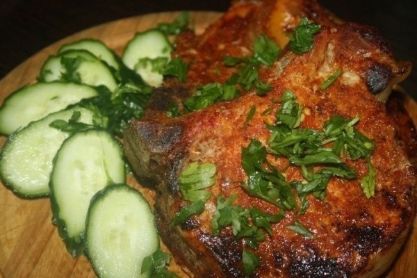 Стейки на косточке в пиве