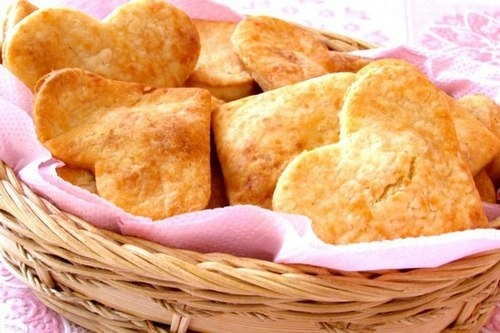 Домашнее сырное печенье на скорую руку