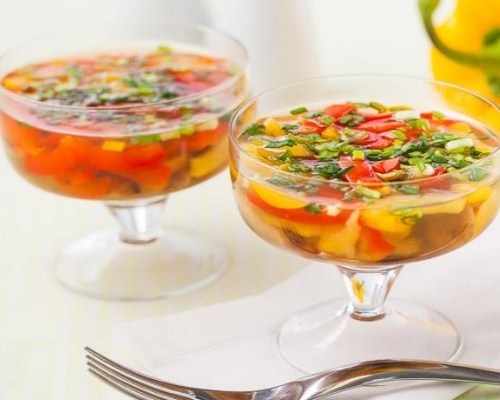 Овощное заливное: Овощное заливное: