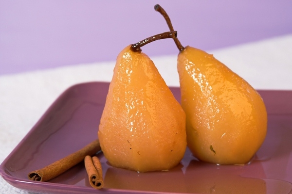 Пряные груши в белом вине Пряные груши в белом вине