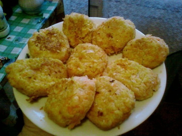 Постные капустные котлетки с манной крупой Постные капустные котлетки с манной крупой