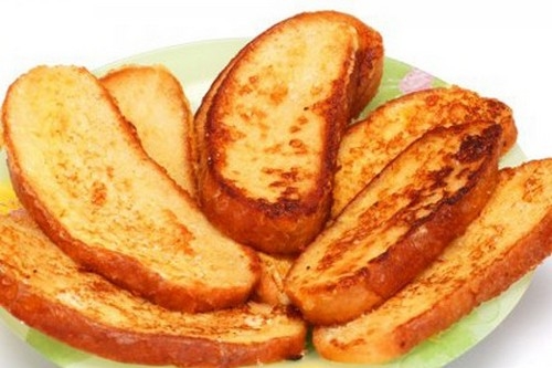 Хрустящие банановые гренки