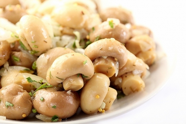 Шампиньоны сухого посола