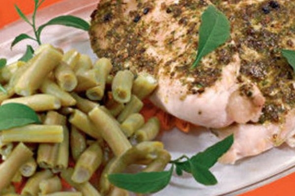 Куриное филе по-восточному на пару Куриное филе по-восточному на пару