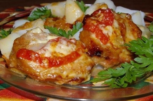 Свинина со сливками по-особому