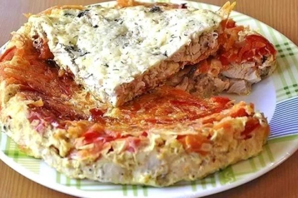 Запеканка из куриной грудки в сливках Запеканка из куриной грудки в сливках