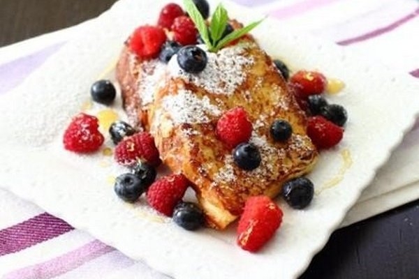 Французские тосты с ванилью и ликером